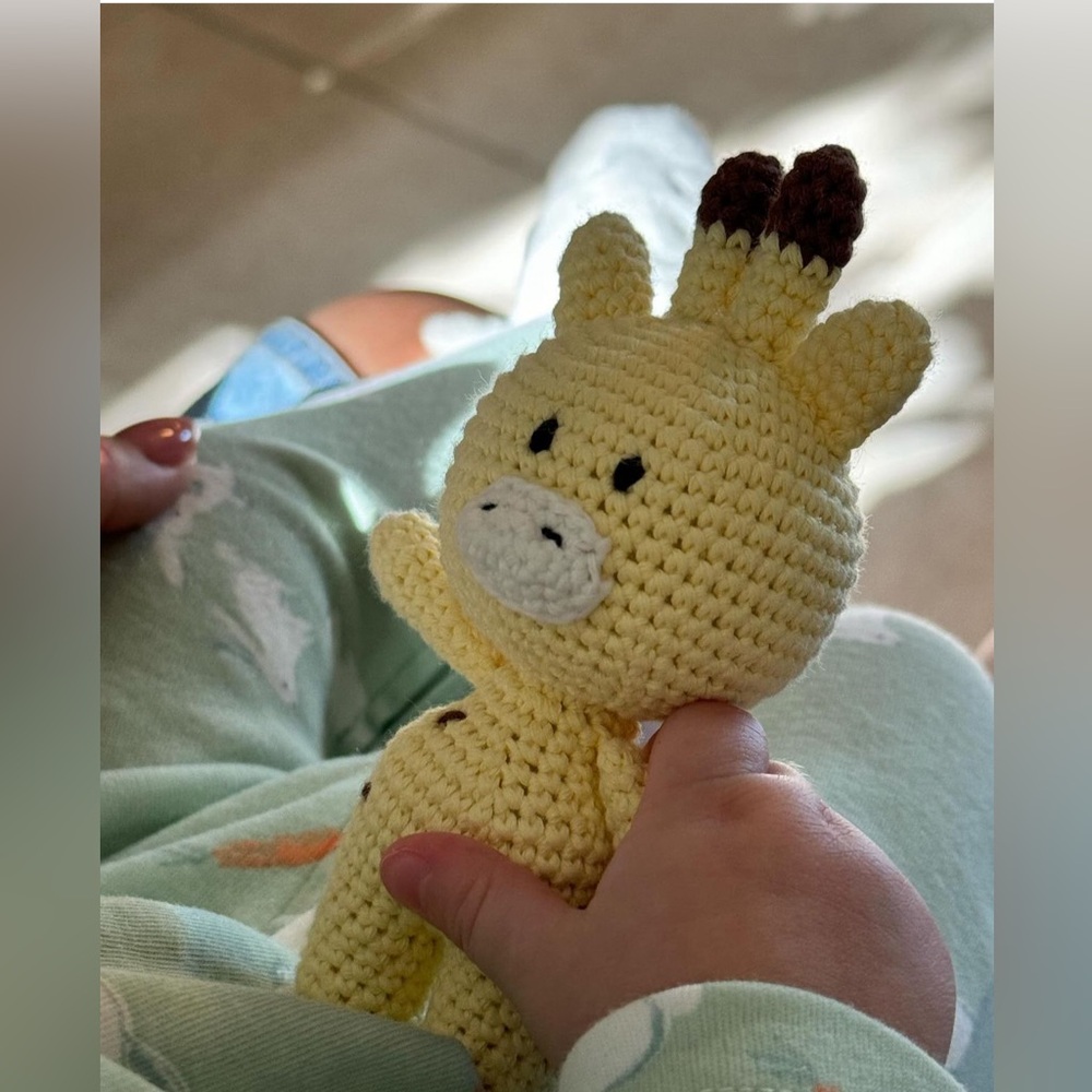 Crochet baby raffle